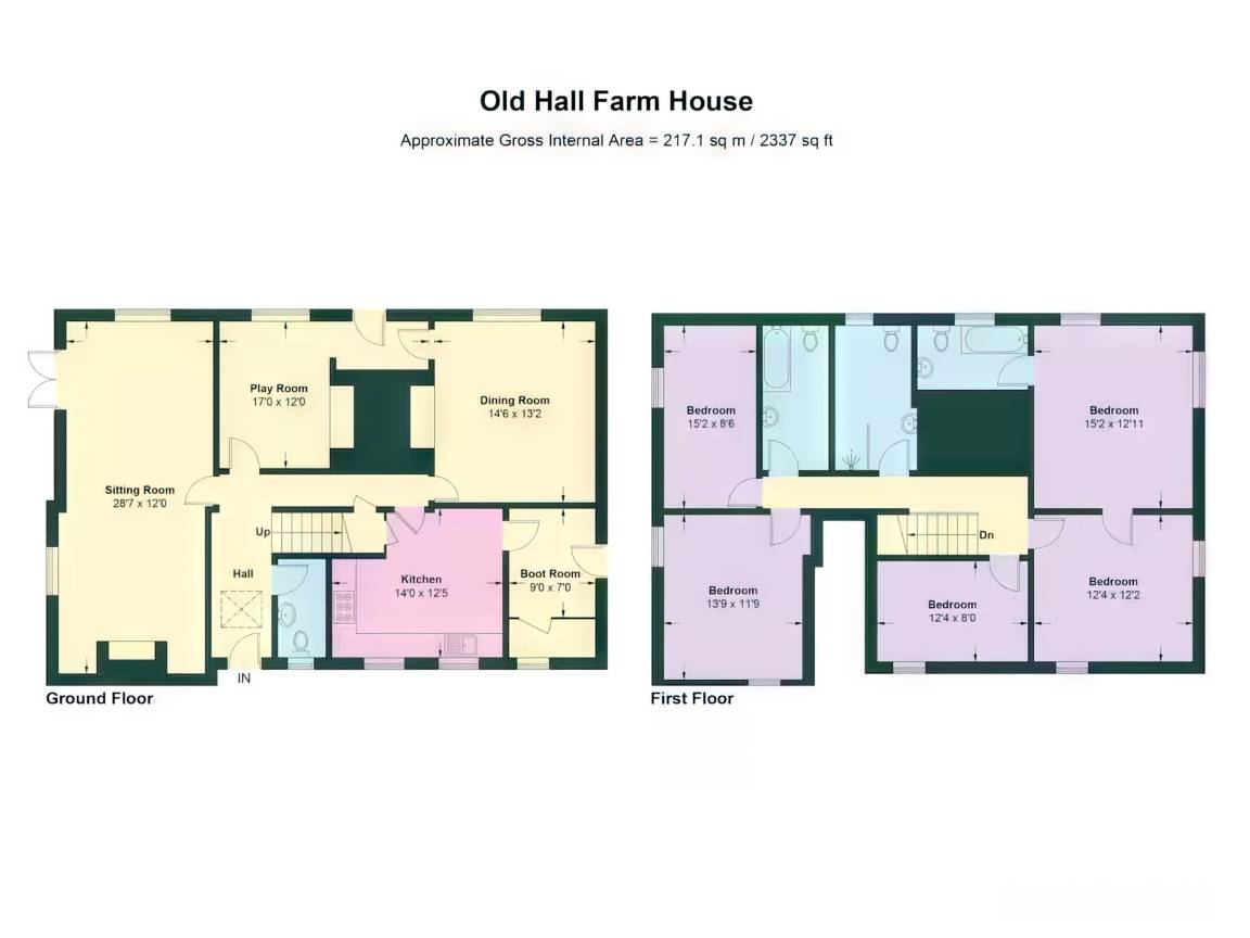 Cottage ∙ 5 Chambres ∙ 14 Personnes - Suffolk