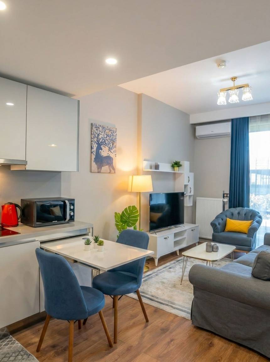 45 M² Apartamento ∙ 1 Quarto ∙ 3 Hóspedes - Istambul