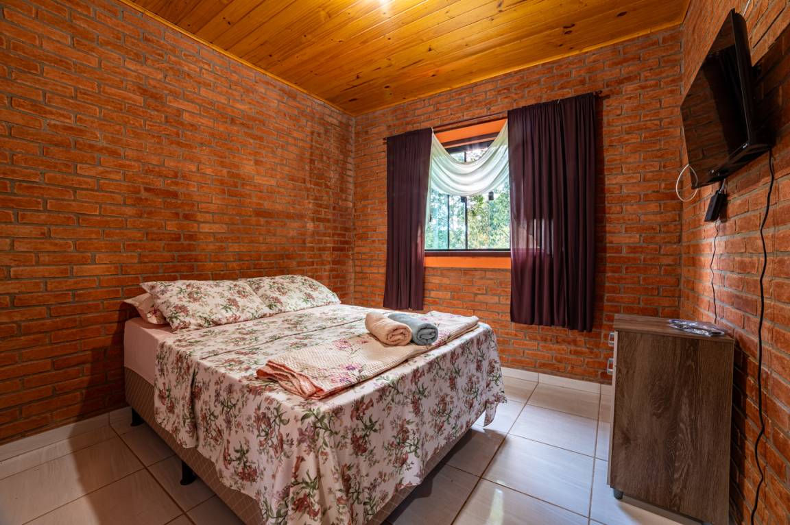 76 M² Chalet ∙ 2 Habitaciones ∙ 4 Huéspedes - Minas Gerais