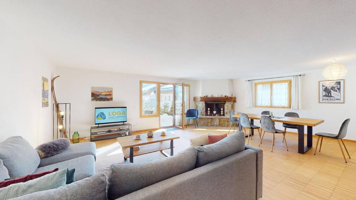 96 M² Apartamento ∙ 2 Habitaciones ∙ 4 Huéspedes - Sankt Moritz