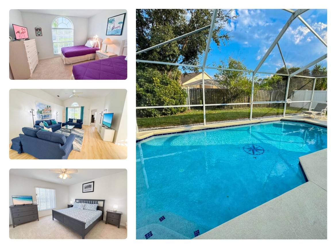 Casa ∙ 4 Habitaciones ∙ 8 Huéspedes - Haines City, FL