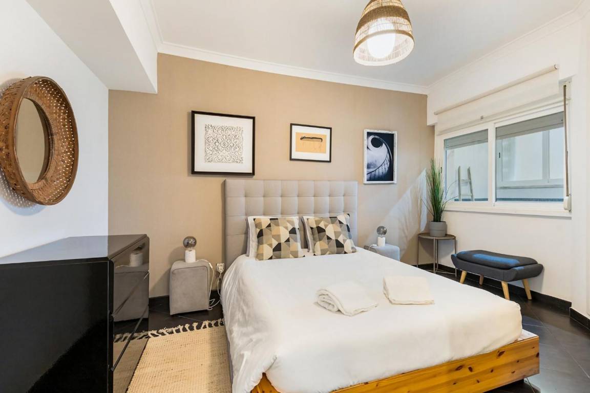 60 M² Apartamento ∙ 1 Quarto ∙ 4 Hóspedes - Oeiras