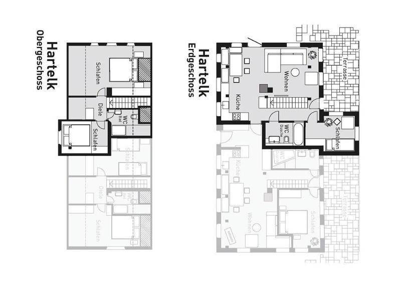 95 m² Ferienwohnung ∙ 3 Schlafzimmer ∙ 5 Gäste – Bild 10