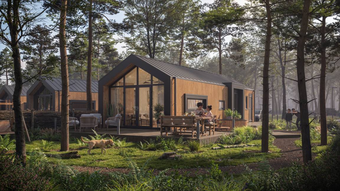 41 M² Ferienhaus ∙ 1 Schlafzimmer ∙ 2 Gäste - Bad Bentheim