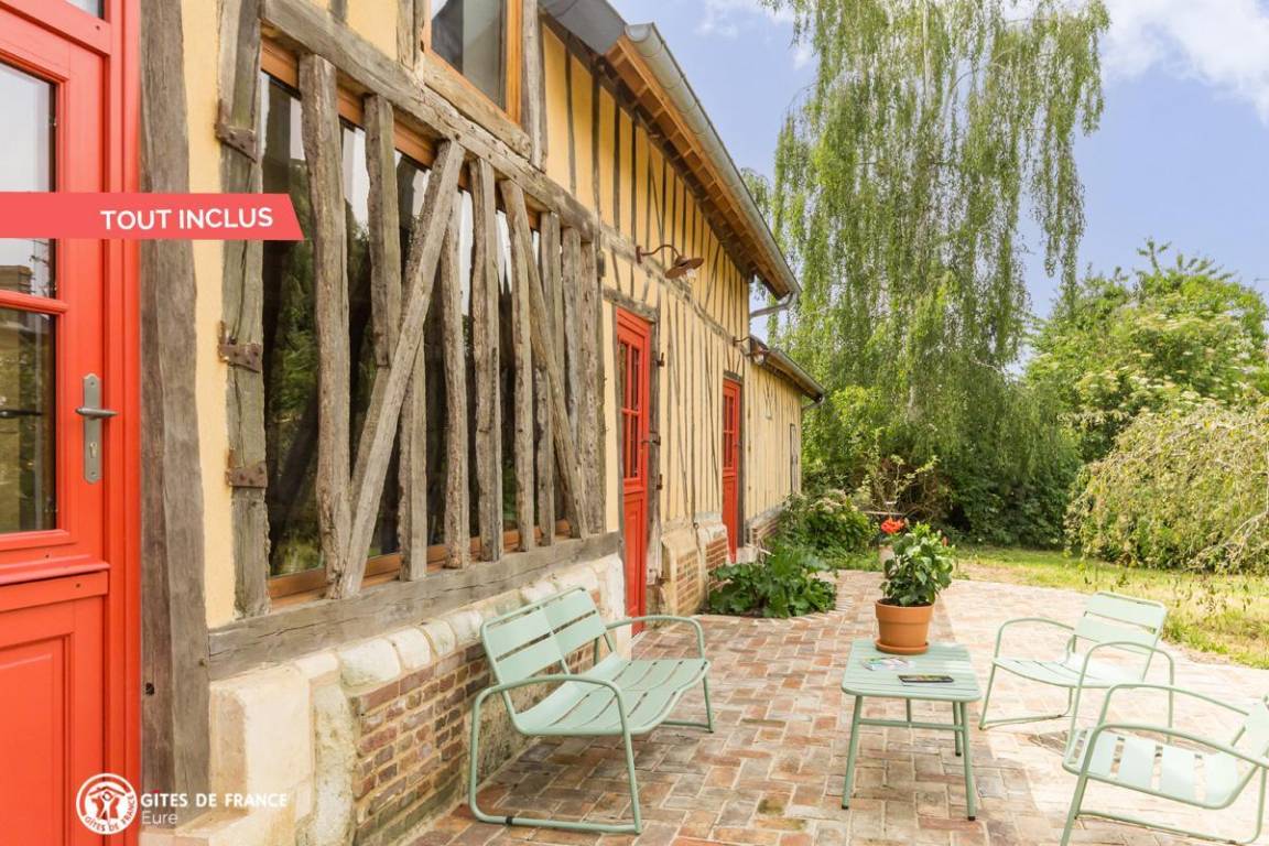 115 M² Gîte ∙ 3 Chambres ∙ 9 Personnes - Le Neubourg