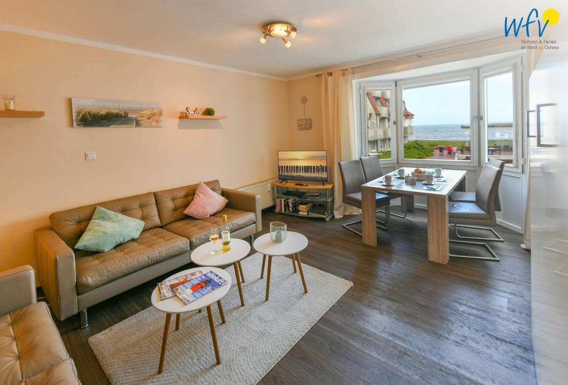 52 M² Ferienwohnung ∙ 2 Schlafzimmer ∙ 6 Gäste - Wangerooge
