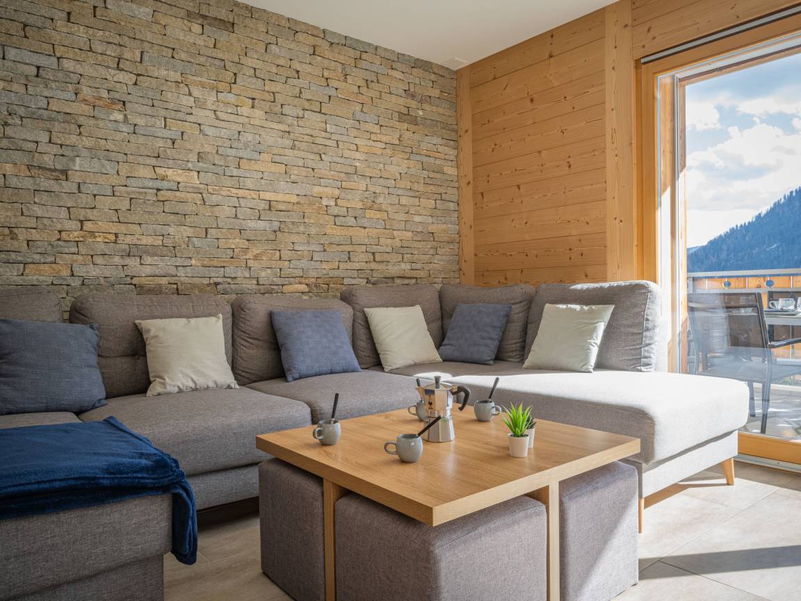90 M² Appartement ∙ 2 Chambres ∙ 6 Personnes - Ovronnaz