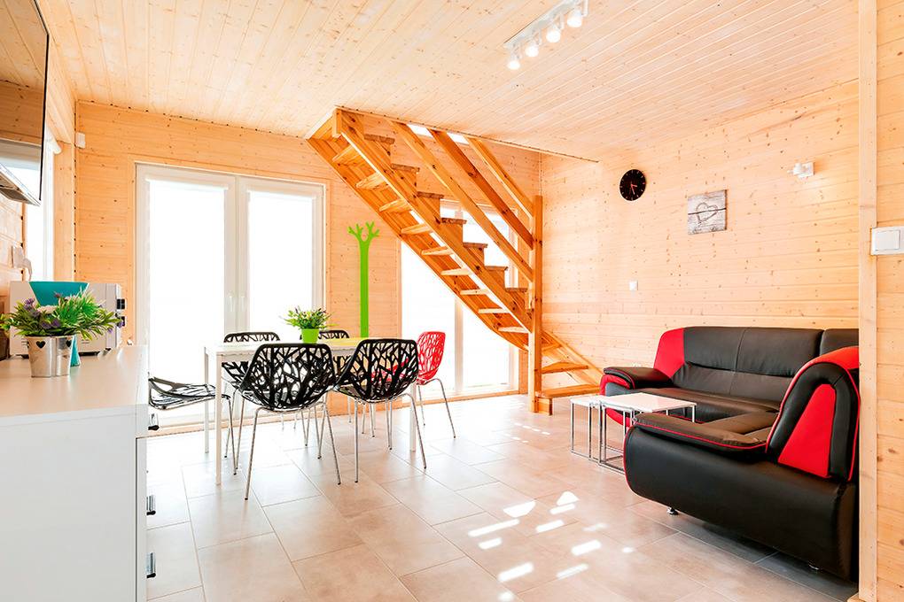 60 m&sup2; Ferienhaus 2 Schlafzimmer 6 G&auml;ste