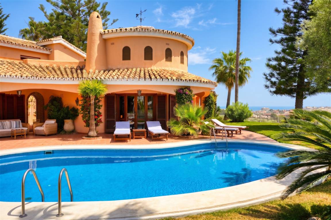 543 M² Villa ∙ 4 Bedrooms ∙ 10 Guests - Benalmádena
