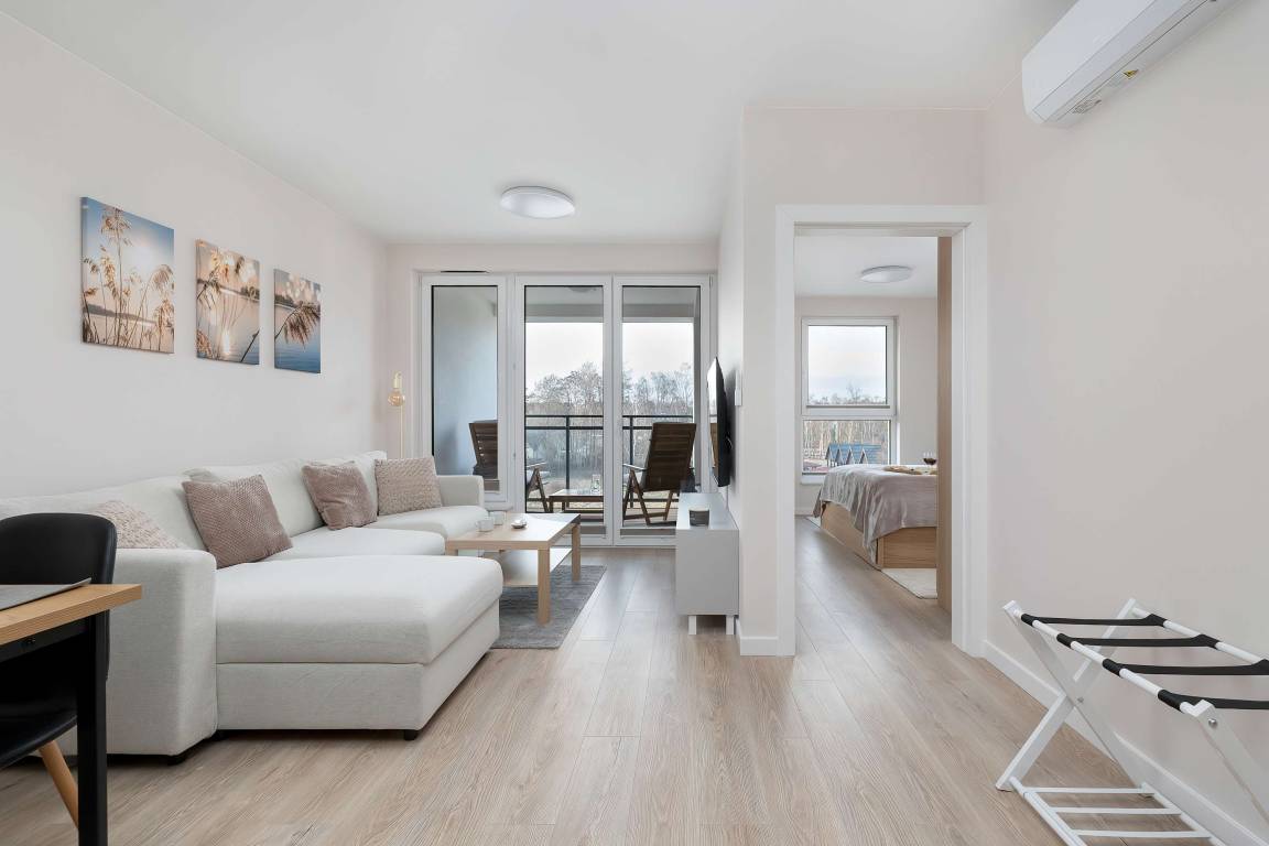 40 M² Apartament ∙ 1 Sypialnia ∙ 4 Gości - Mielno