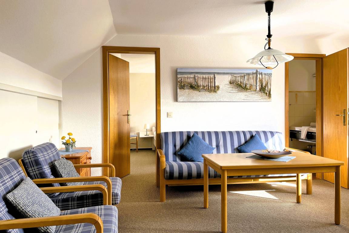 45 m&sup2; Ferienwohnung 1 Schlafzimmer 3 G&auml;ste