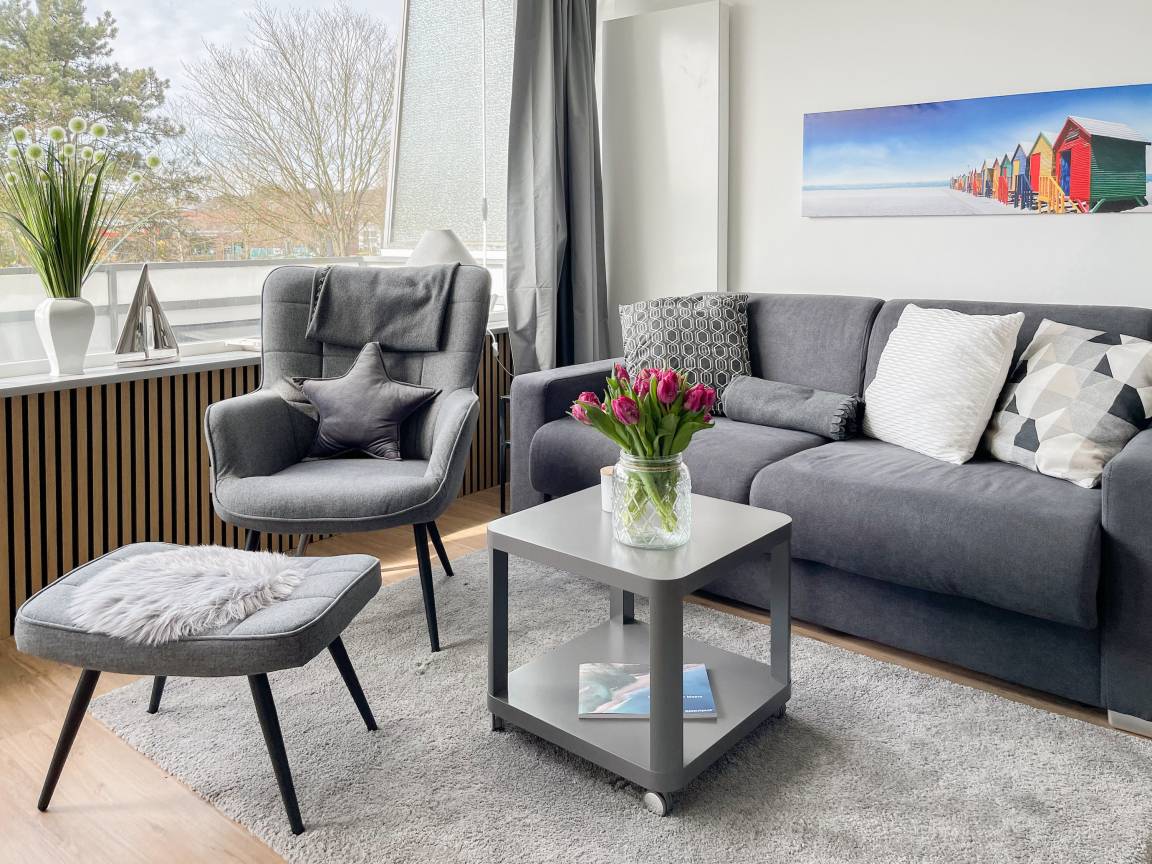45 m² Ferienwohnung ∙ 1 Schlafzimmer ∙ 3 Gäste – Bild 1