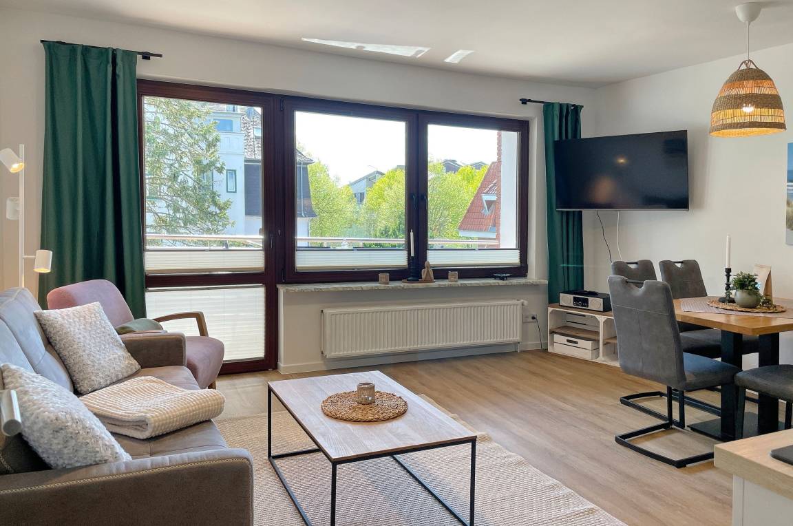 63 m&sup2; Ferienwohnung 2 Schlafzimmer 4 G&auml;ste