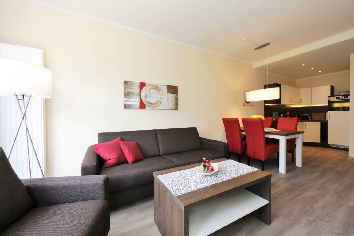 51 m² Ferienwohnung ∙ 1 Schlafzimmer ∙ 4 Gäste – Bild 4