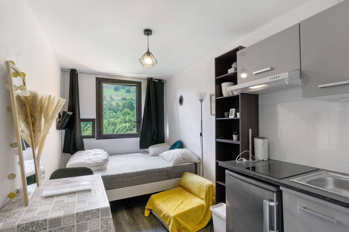 14 M² Apartamento ∙ 1 Habitación ∙ 2 Huéspedes - Le Corbier