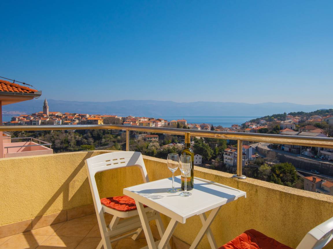63 M² Ferienwohnung ∙ 1 Schlafzimmer ∙ 4 Gäste - Vrbnik