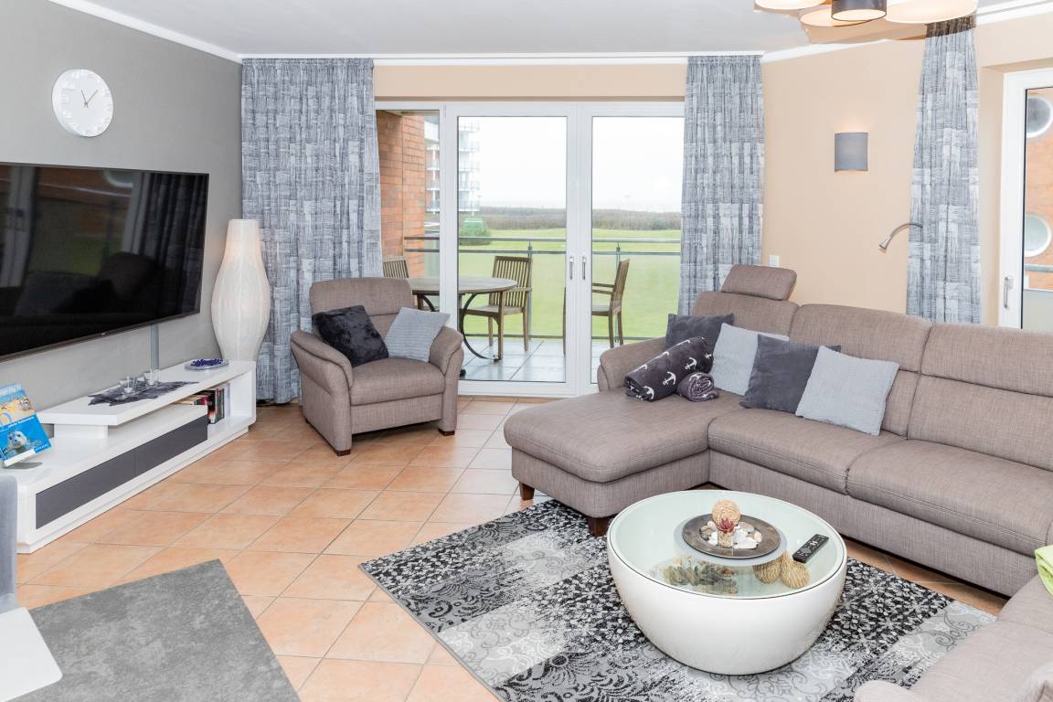 90 m&sup2; Ferienwohnung 2 Schlafzimmer 5 G&auml;ste