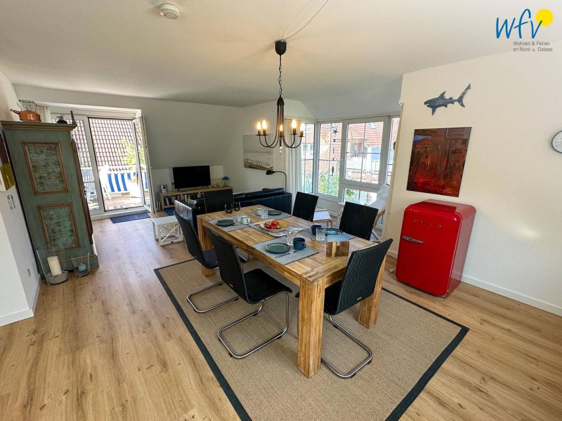 100 M² Apartment ∙ 3 Bedrooms ∙ 6 Guests - Norderney