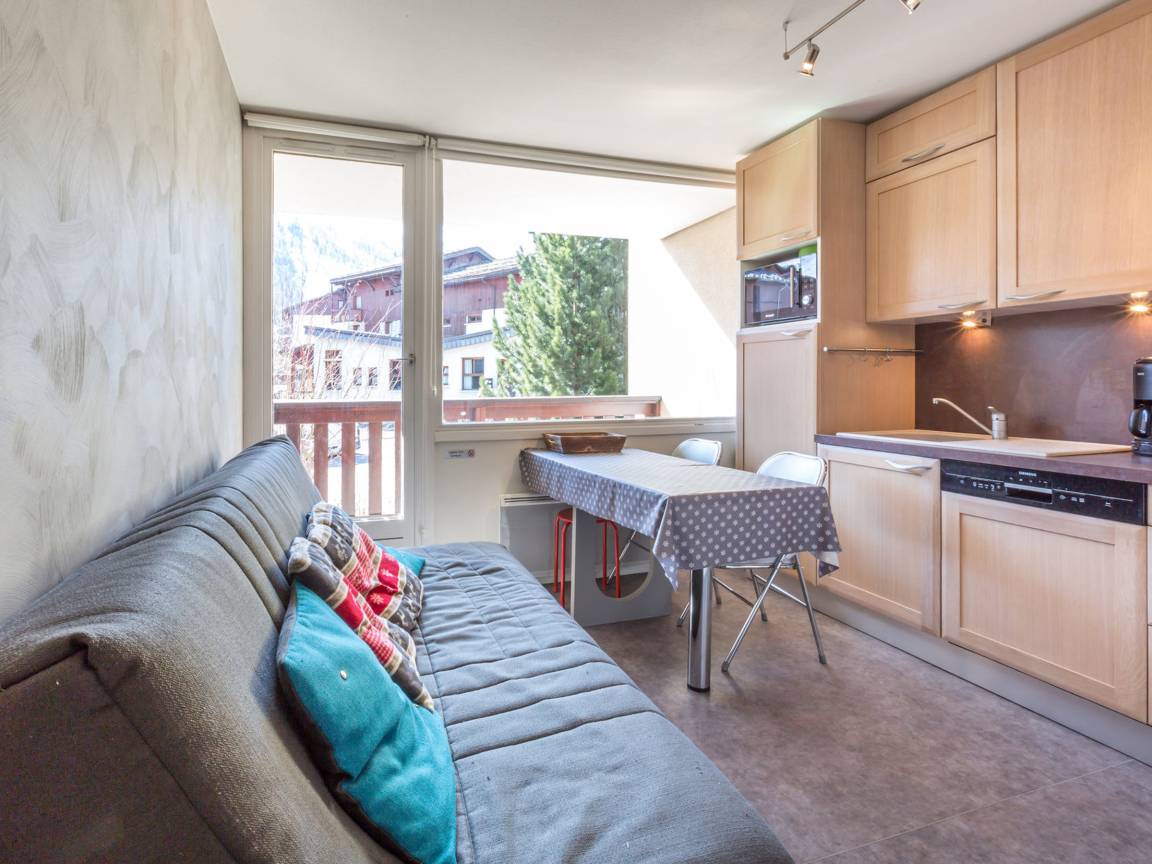 25 M² Apartament Typu Studio ∙ 1 Sypialnia ∙ 4 Gości - Bonneval-sur-Arc
