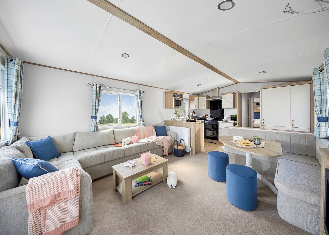 Wohnwagen ∙ 3 Schlafzimmer ∙ 6 Gäste - Wales