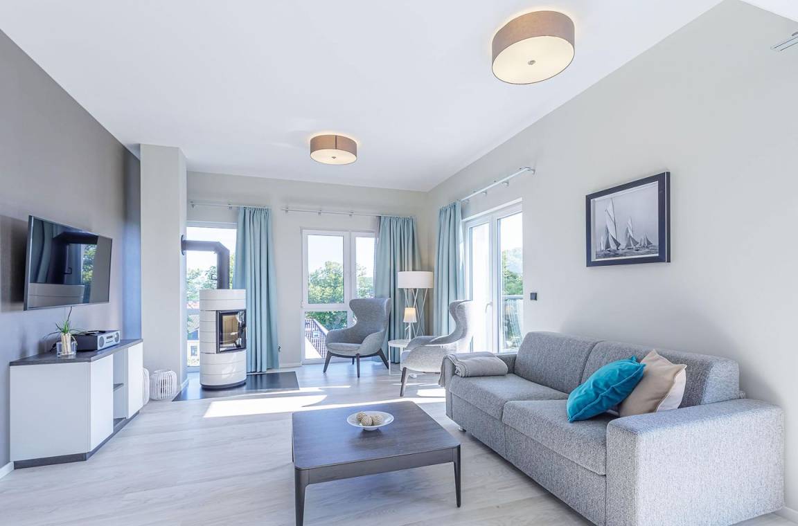 66 M² Ferienwohnung ∙ 1 Schlafzimmer ∙ 2 Gäste - Ahrenshoop