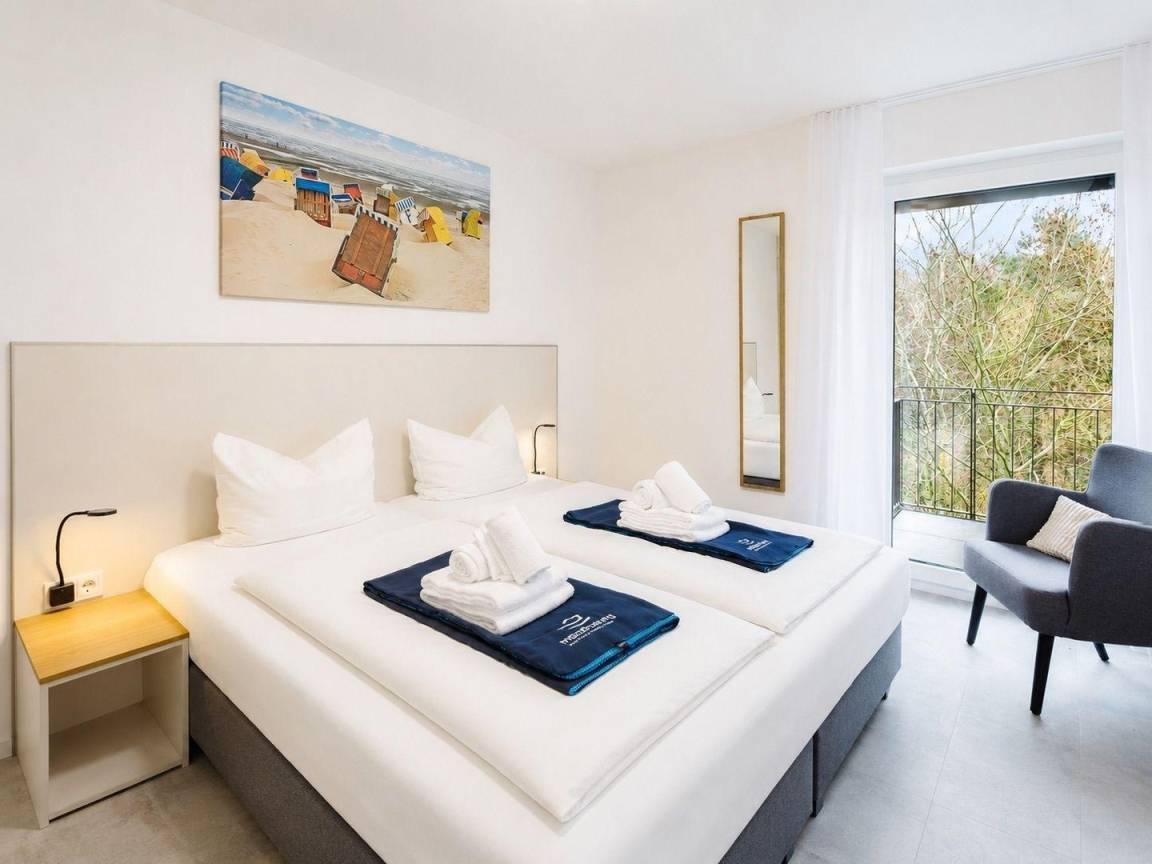 55 m&sup2; Ferienwohnung 1 Schlafzimmer 5 G&auml;ste