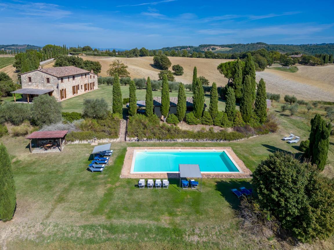330 M² Villa ∙ 5 Habitaciones ∙ 10 Huéspedes - San Casciano dei Bagni