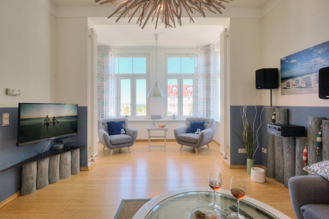 150 m² Ferienwohnung ∙ 3 Schlafzimmer ∙ 6 Gäste – Bild 1