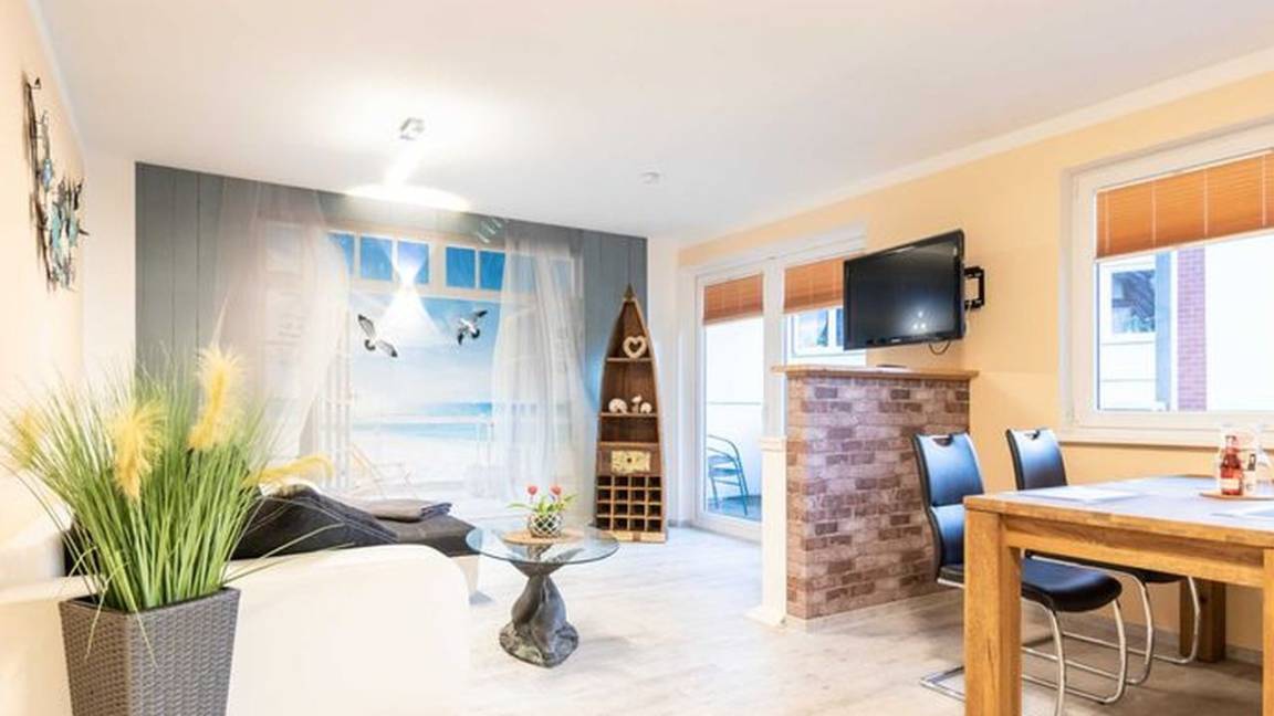 60 M² Ferienwohnung ∙ 1 Schlafzimmer ∙ 2 Gäste - Zinnowitz