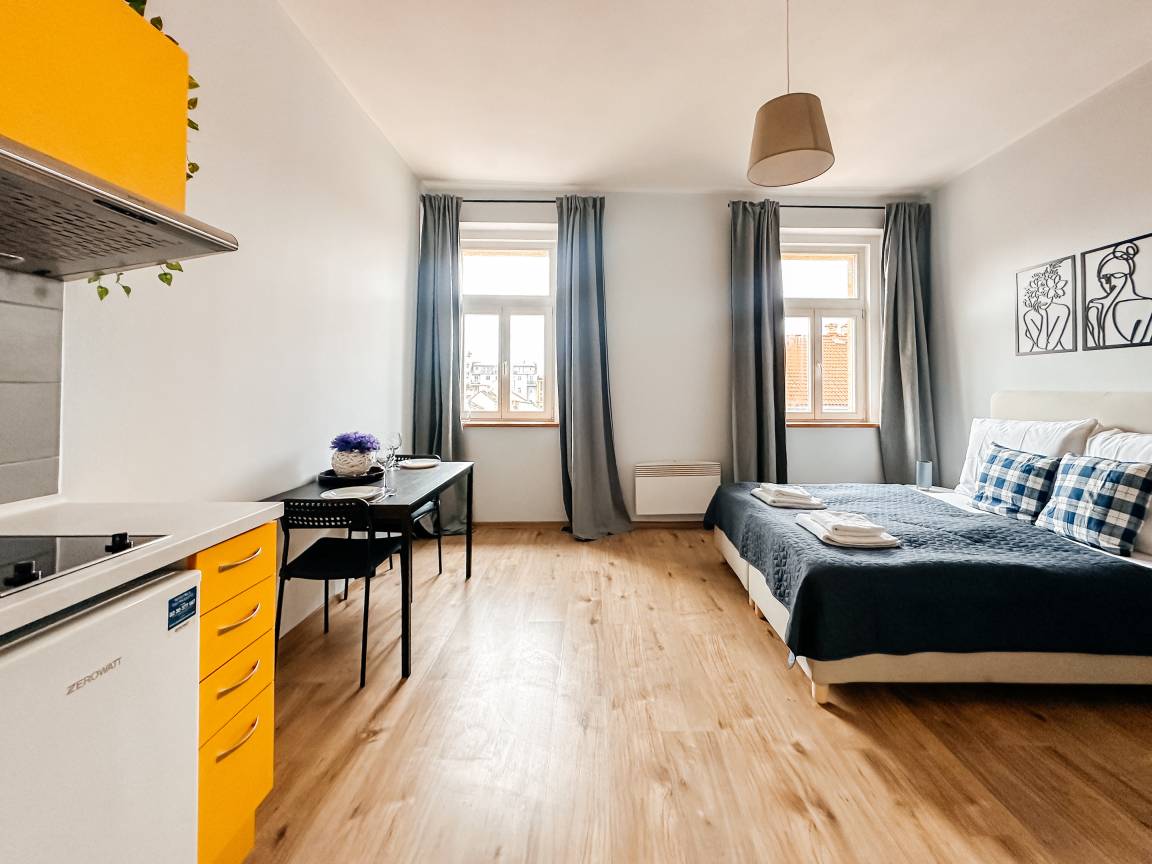 23 M² Appartement ∙ 1 Chambre ∙ 2 Personnes - Prague