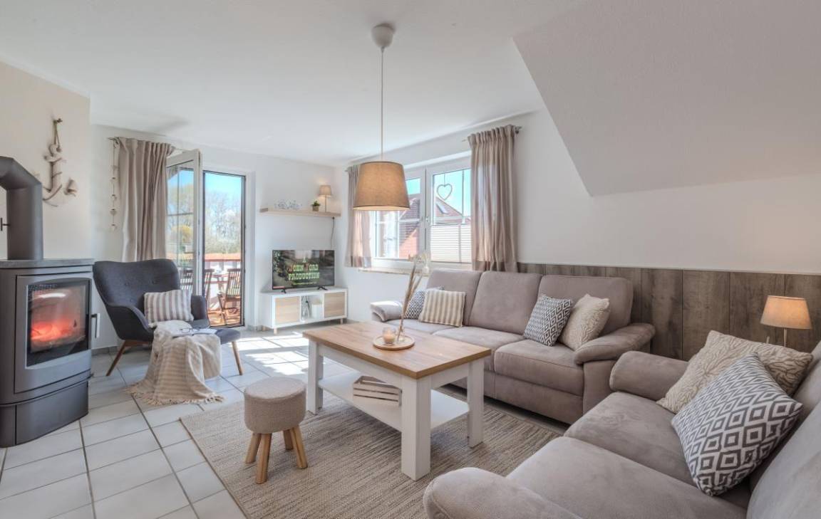 102 M² Apartament ∙ 3 Sypialnie ∙ 6 Gości - Fehmarn