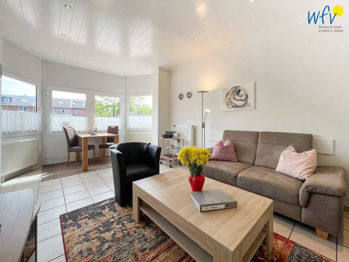 48 M² Appartement ∙ 1 Slaapkamer ∙ 2 Gasten - Borkum