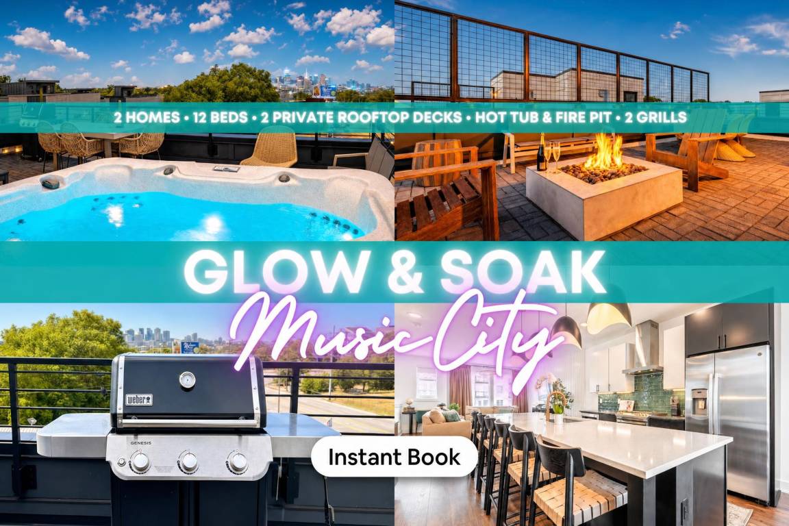 Apartment ∙ 8 Bedrooms ∙ 24 Guests - Nashville, TN