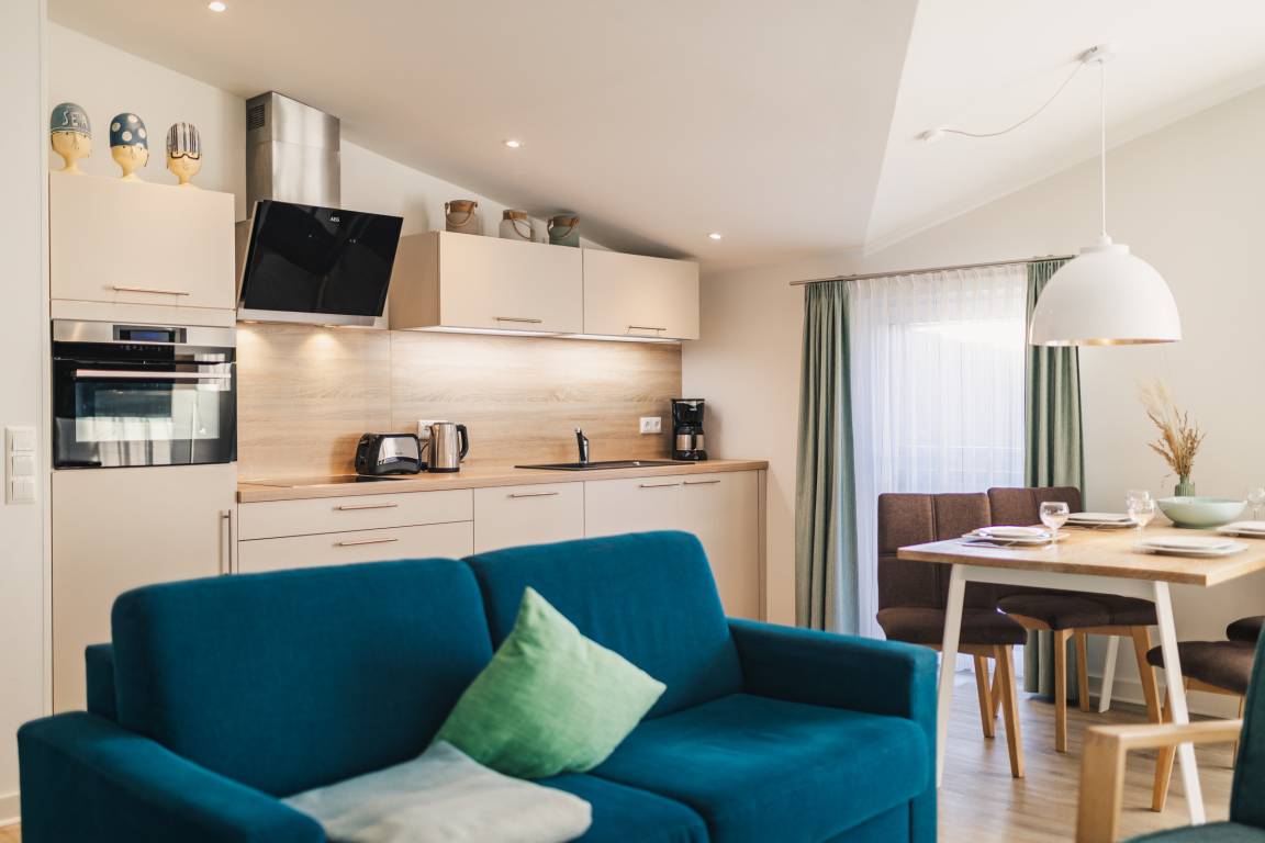59 m² Ferienwohnung ∙ 1 Schlafzimmer ∙ 4 Gäste – Bild 3