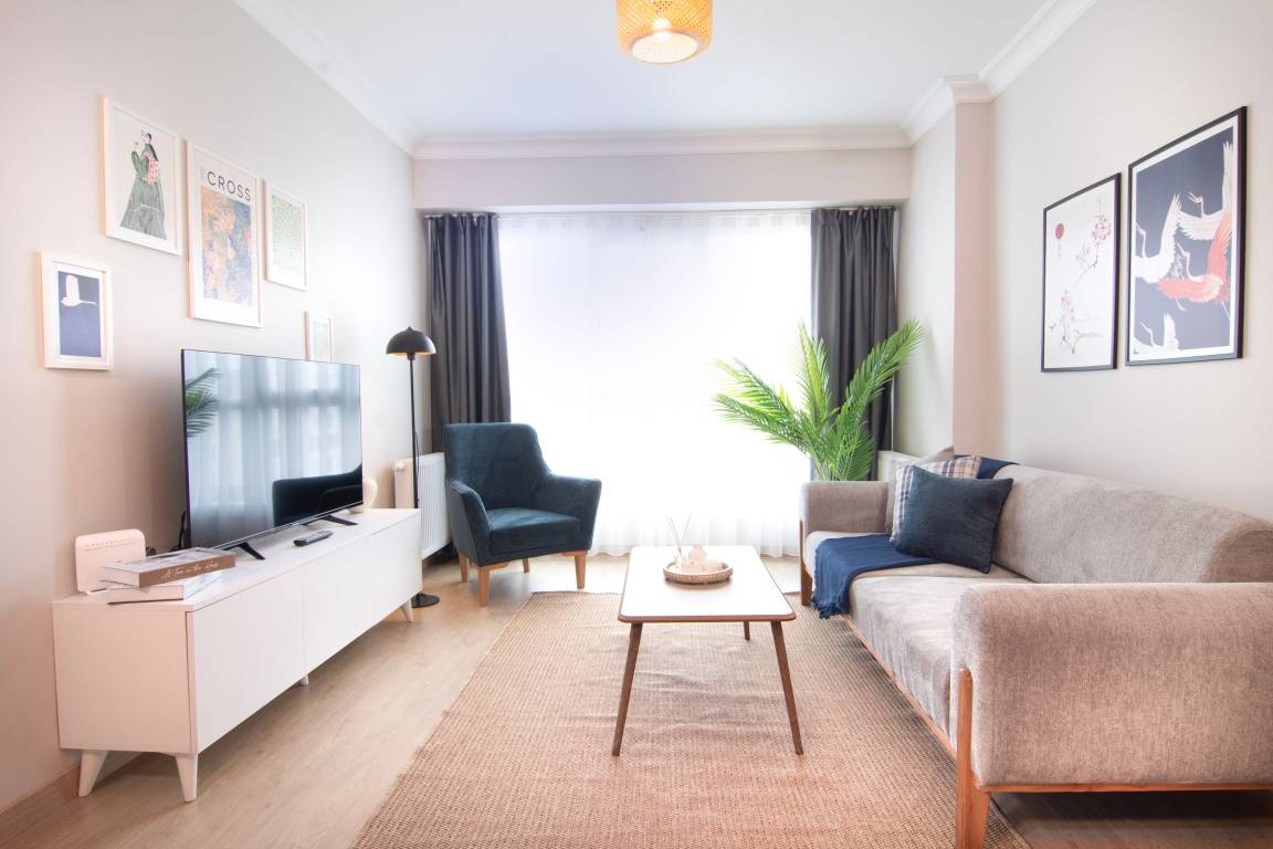 45 M² Apartamento ∙ 1 Habitación ∙ 3 Huéspedes - Estambul
