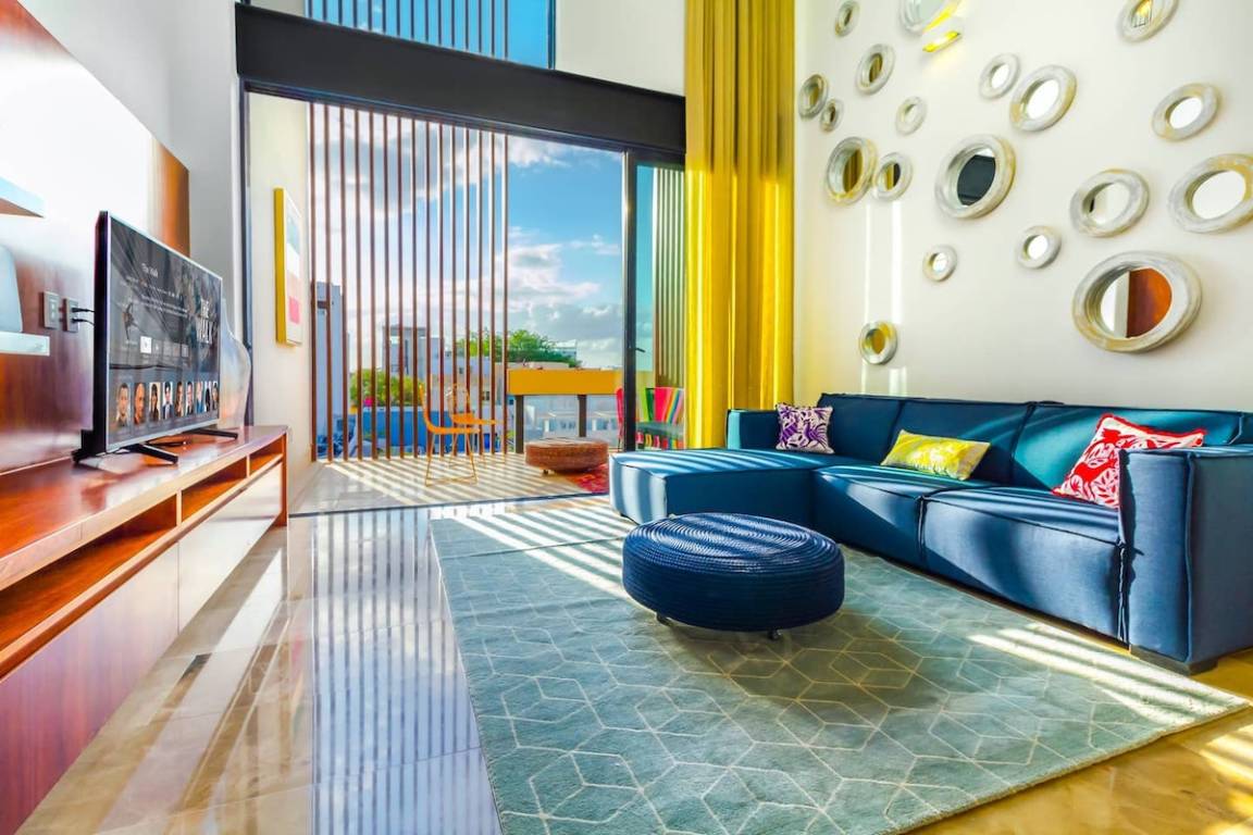 Apartamento ∙ 3 Habitaciones ∙ 8 Huéspedes - Playa del Carmen
