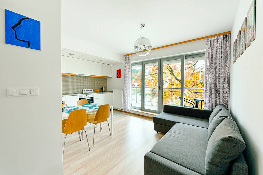 36 m² Ferienwohnung ∙ 1 Schlafzimmer ∙ 4 Gäste – Bild 4