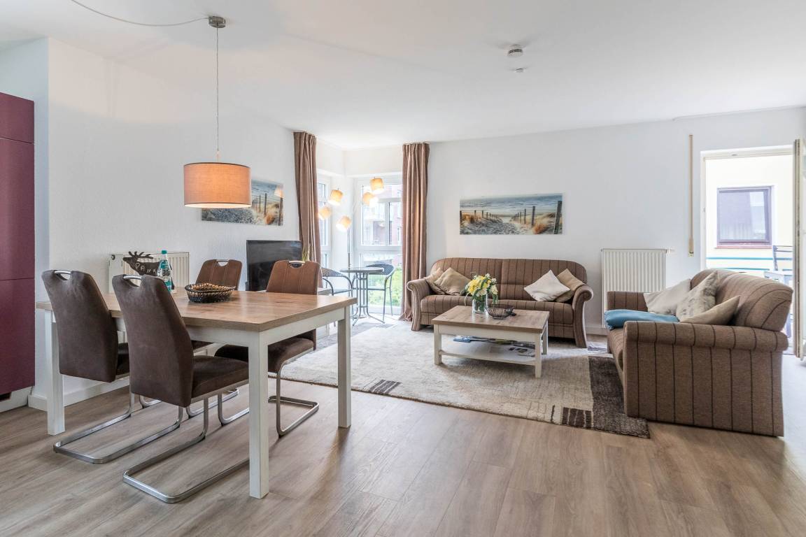 50 m&sup2; Ferienwohnung 1 Schlafzimmer 4 G&auml;ste