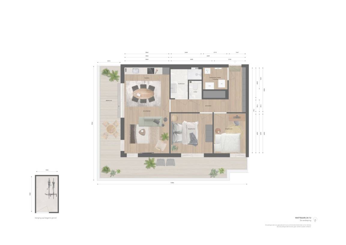 75 M² Apartment ∙ 2 Bedrooms ∙ 4 Guests - Utrecht
