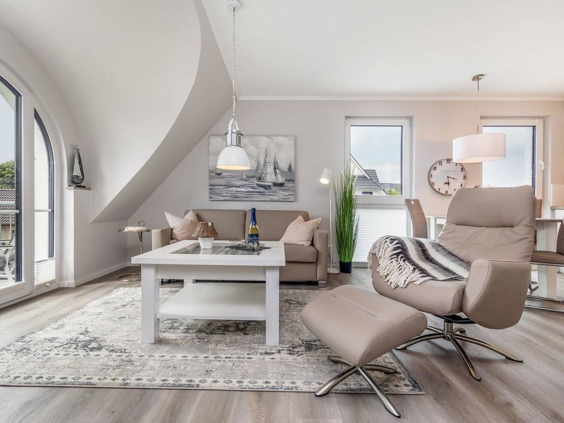 61 m² Ferienwohnung ∙ 1 Schlafzimmer ∙ 3 Gäste – Bild 2