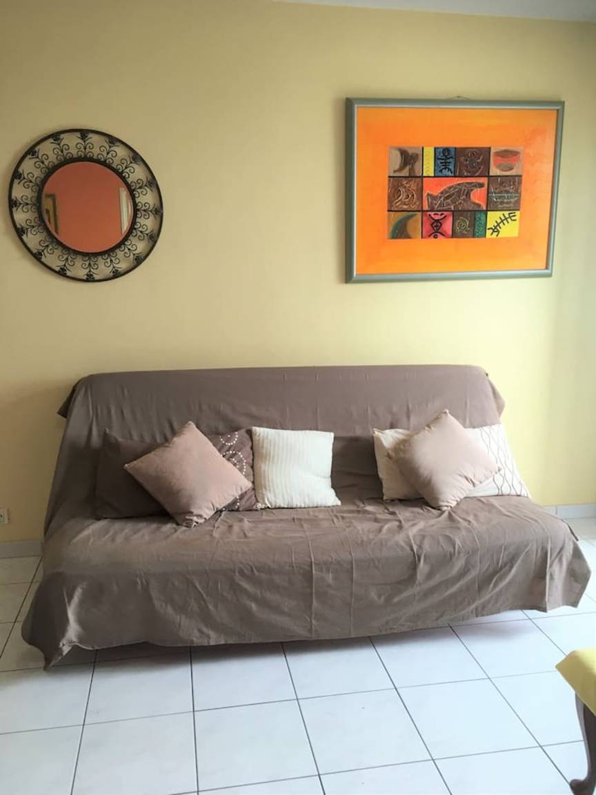 43 M² Apartamento ∙ 1 Habitación ∙ 2 Huéspedes - Saint-Denis