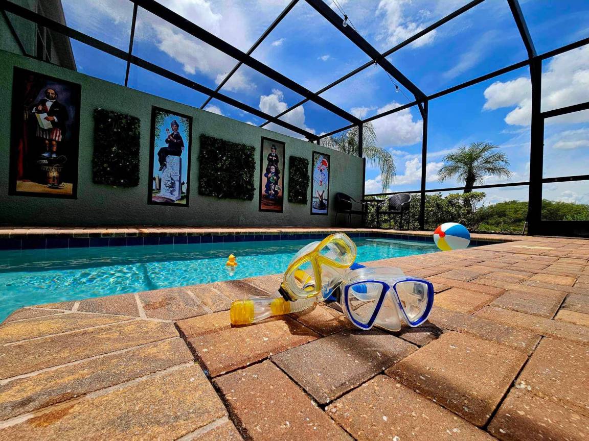 193 M² Casa ∙ 5 Habitaciones ∙ 12 Huéspedes - Davenport, FL