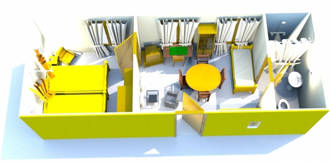 48 m² Ferienwohnung ∙ 1 Schlafzimmer ∙ 2 Gäste – Bild 8