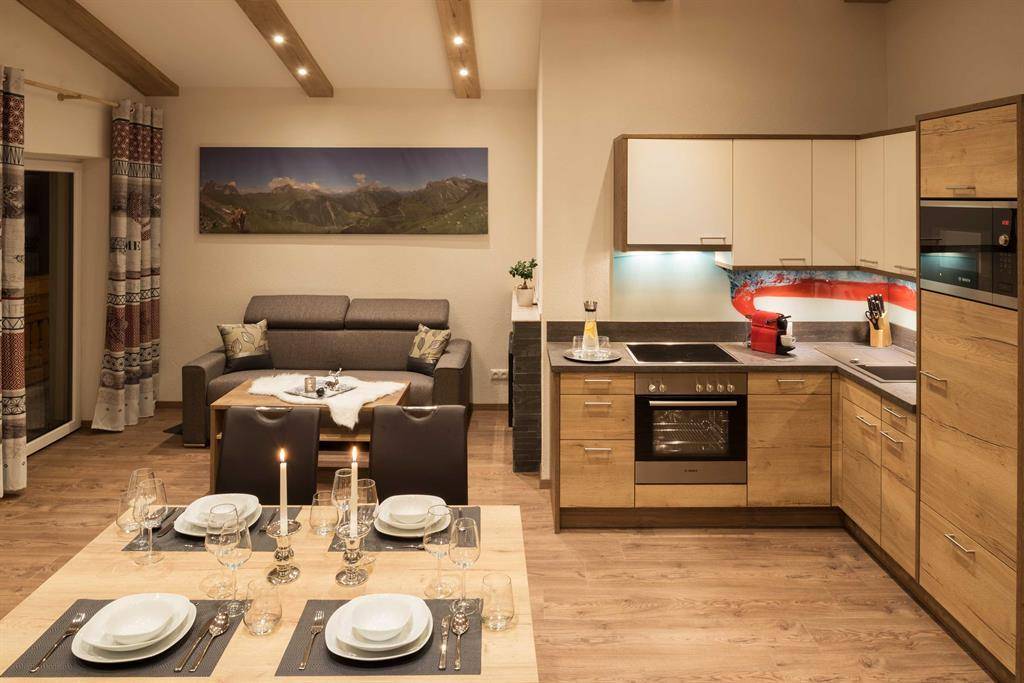 55 M² Appartement ∙ 1 Slaapkamer ∙ 2 Gasten - Mittelberg