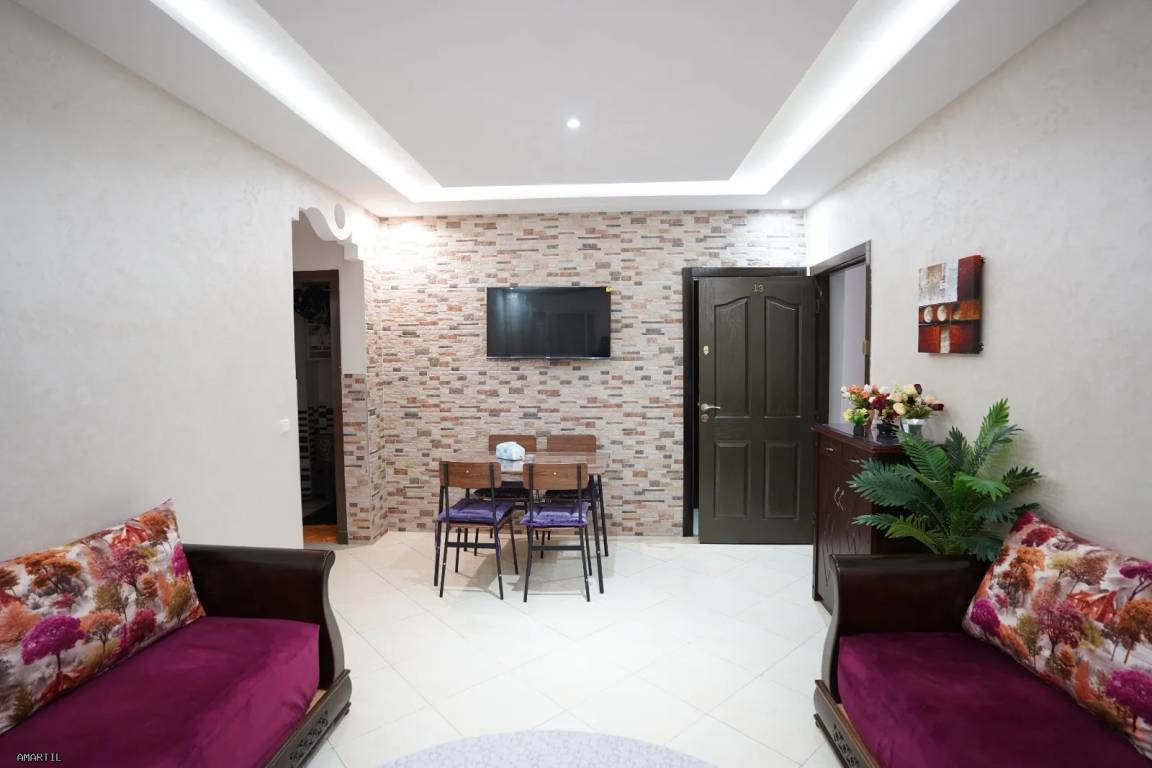 65 M² Apartamento ∙ 2 Habitaciones ∙ 7 Huéspedes - Tetouan
