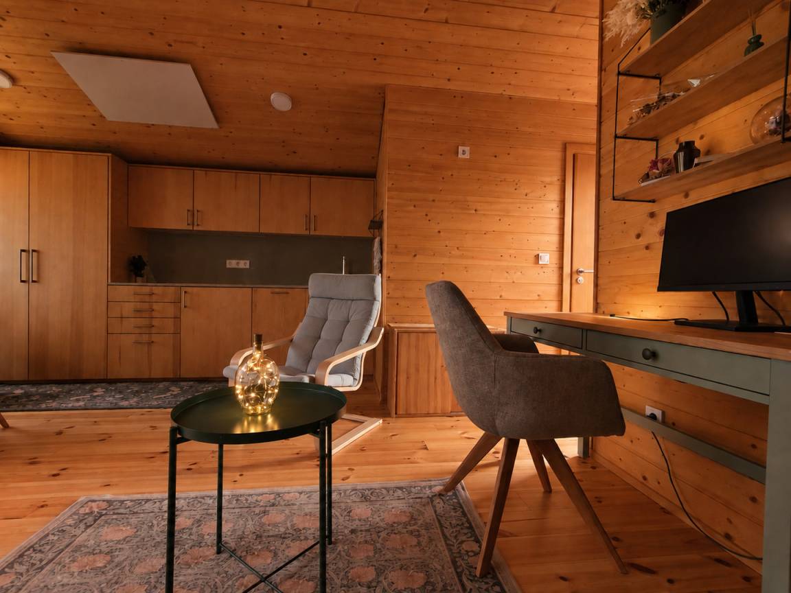 35 m&sup2; Ferienhaus 1 Schlafzimmer 2 G&auml;ste
