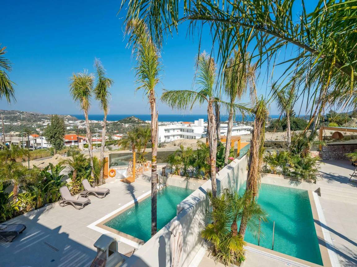 200 M² Villa ∙ 3 Chambres ∙ 6 Personnes - Faliráki