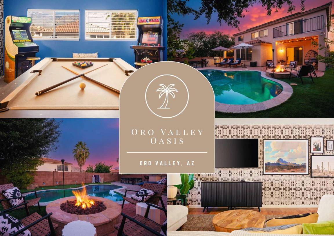 Apartment ∙ 5 Bedrooms ∙ 12 Guests - Oro Valley, AZ