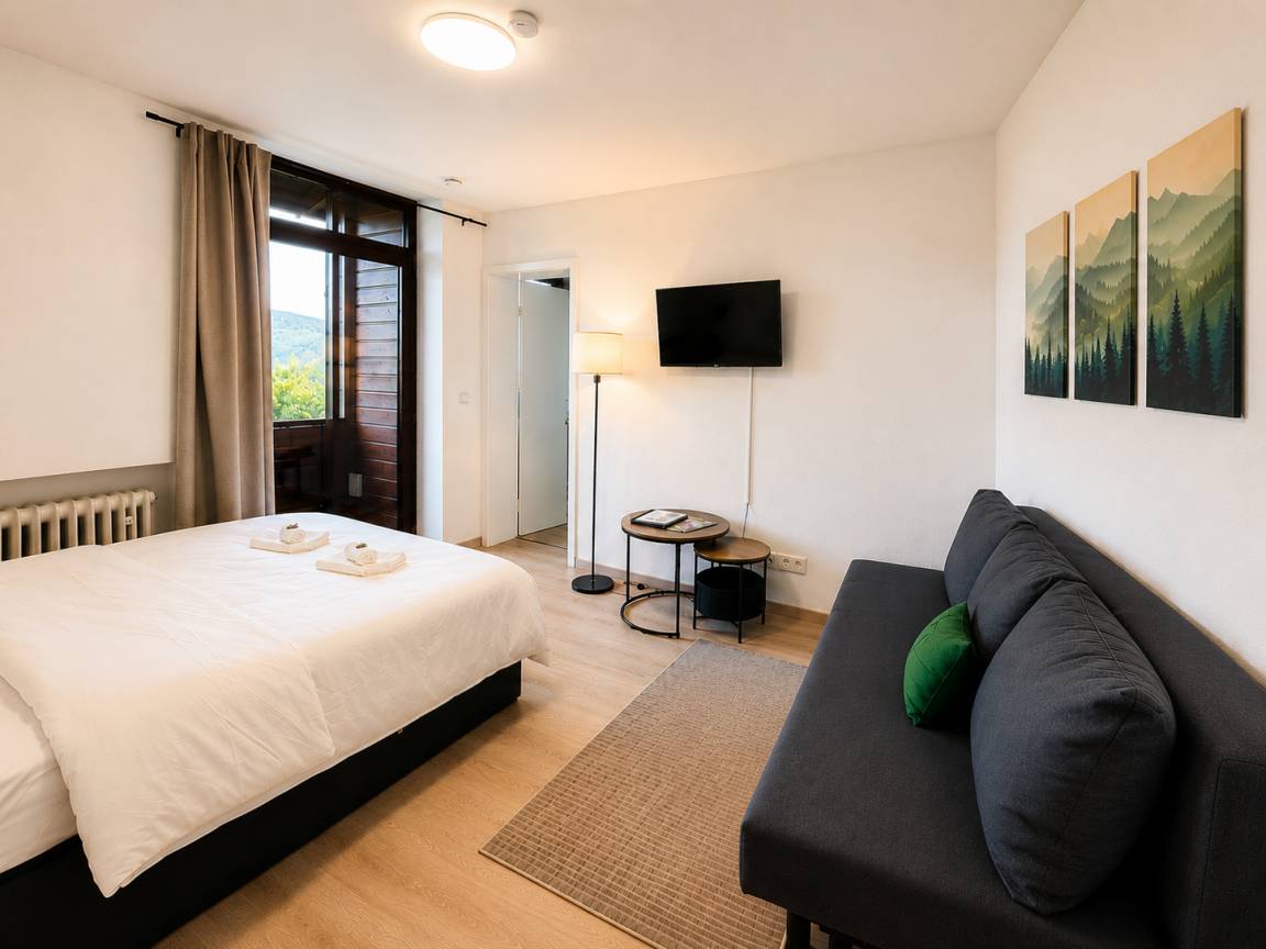 Ferienwohnung ∙ 1 Schlafzimmer ∙ 4 Gäste - Lohberg
