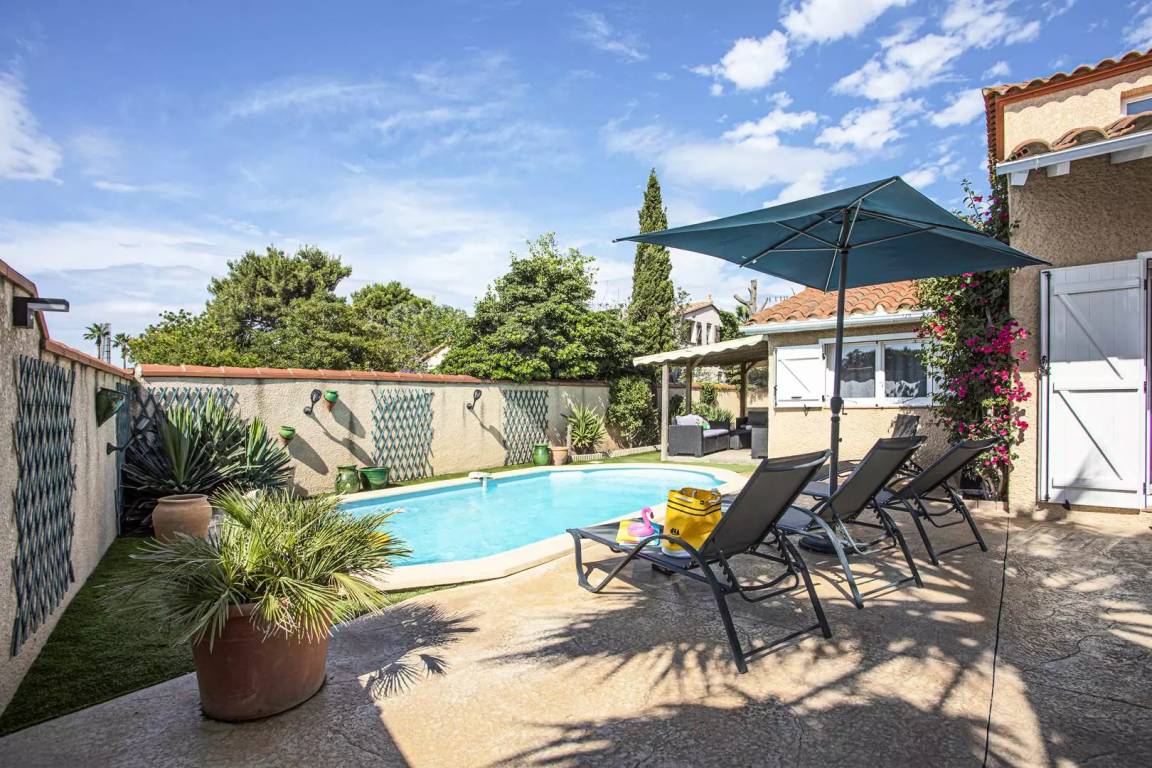 110 M² Ferienhaus ∙ 4 Schlafzimmer ∙ 8 Gäste - Torreilles